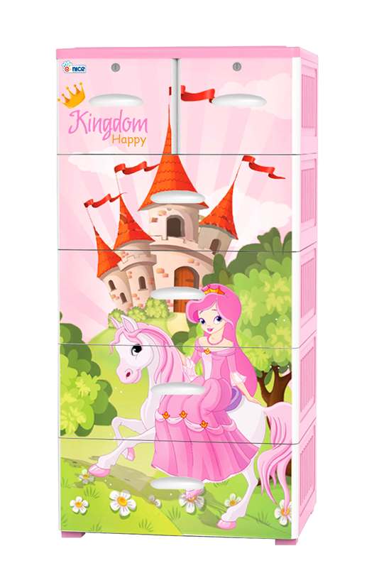 Tủ Đựng Quần Áo Nhựa Royal Nhỏ Công Chúa
